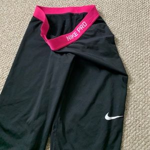 Nike PRO crop legging dri fit size L/XL
